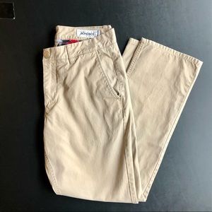 BONOBOS Khaki Washed Chinos 32x30